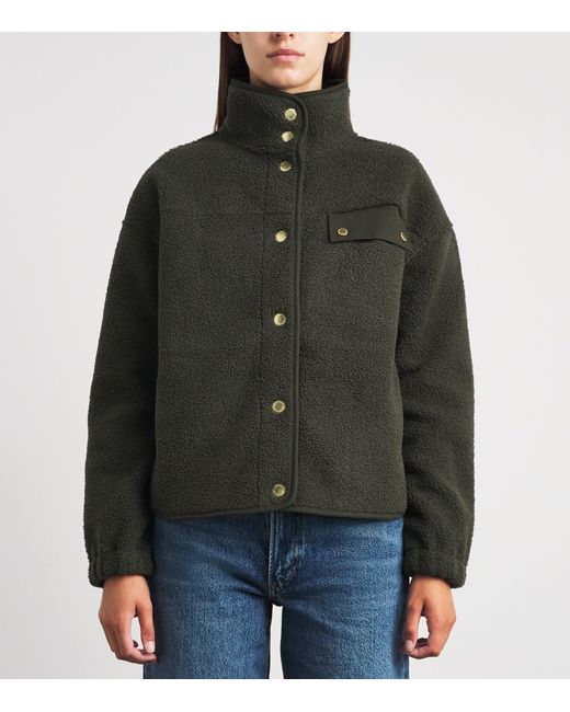 Barbour Black Fleece Mabel Bomber Jacket