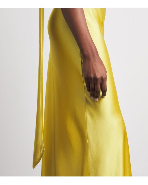 Staud Metallic Estelle Maxi Dress