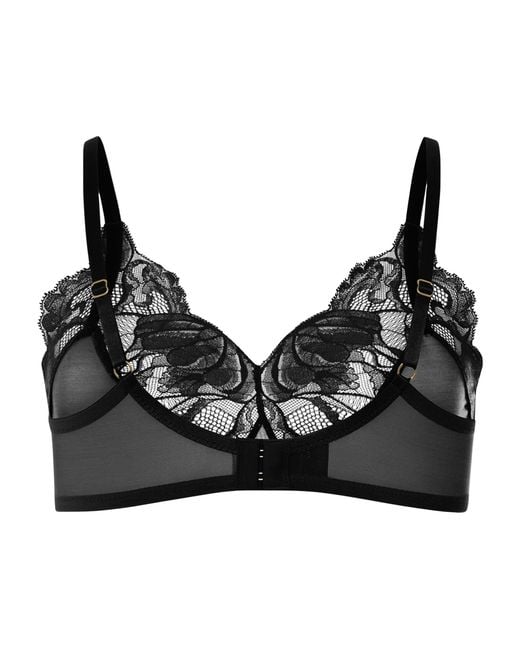 Hanro Black Lysia Soft Cup Bra