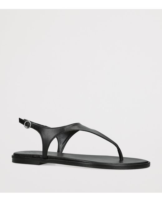 Aeyde Brown Leather Raine Sandals