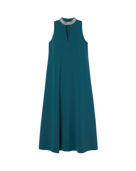 Marina Rinaldi Embellished Arte Maxi Dress in Green | Lyst