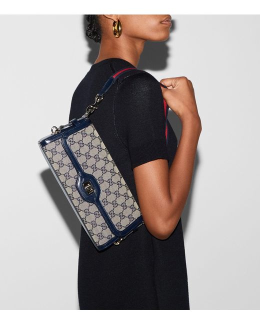 Gucci Gray Small Luce Shoulder Bag