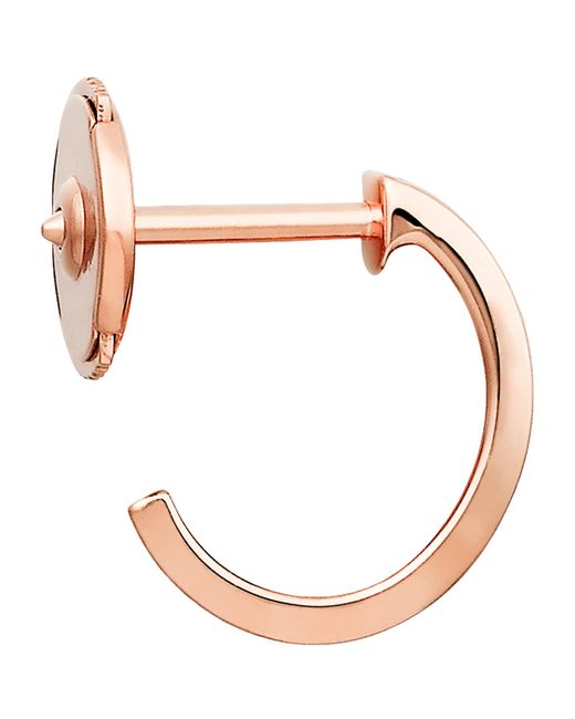 Cartier Metallic Love Hoop Earrings