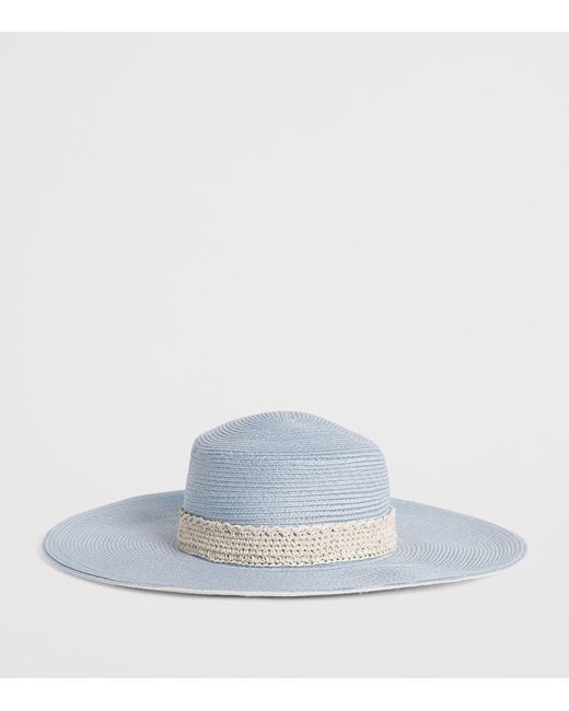 Eleventy White Hemp Sunhat