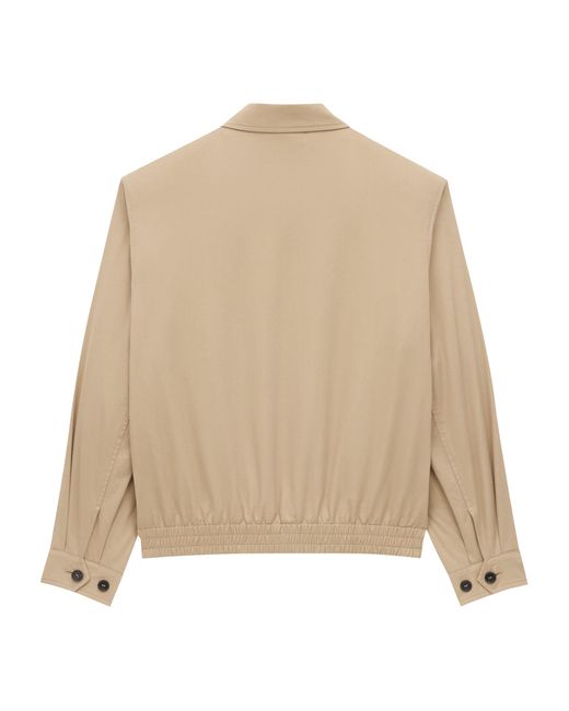 Saint Laurent Natural Twill Jacket