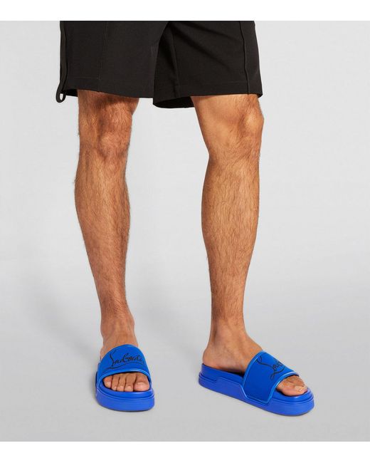 mens christian louboutin slides