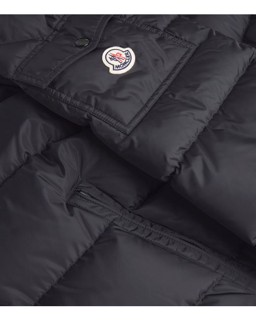 Moncler Black Down Maya Puffer Jacket for men
