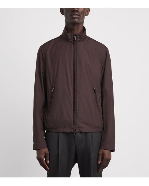 Paul & Shark Brown Technical Jacket for men