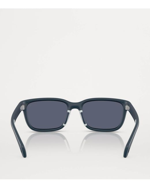 Moncler Blue Injected Slicka Me8002 Sunglasses