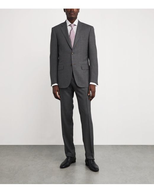 Canali White Cotton Ceremony Dress Shirt for men