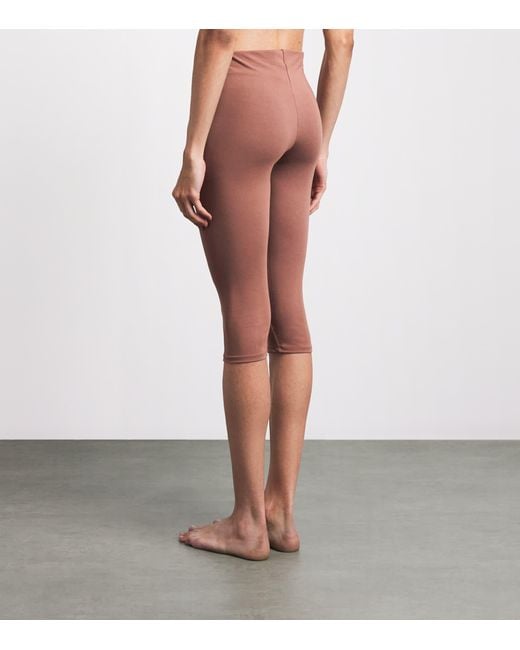 Skims Red Smooth Layers Capris