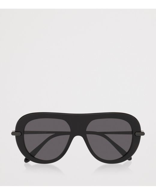 Loewe Gray Slim Pilot Sunglasses
