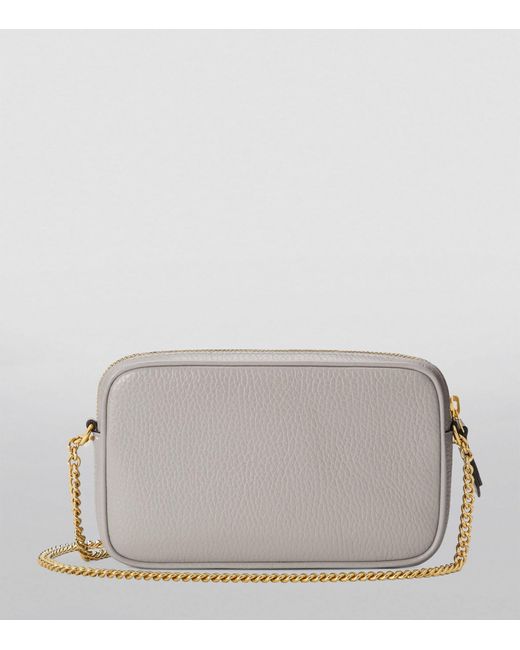 Gucci Gray Mini Marmont Shoulder Bag