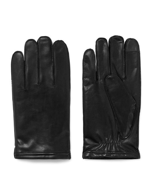 BOSS by HUGO BOSS Leather Gloves in Black for Men Lyst