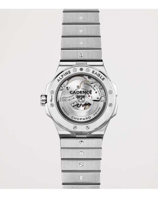 Chopard Metallic Titanium Alpine Eagle Cadence 8Hf Watch for men