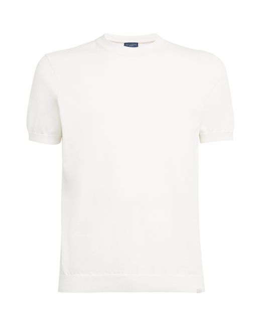Paul & Shark White Cotton Fresco T-Shirt for men