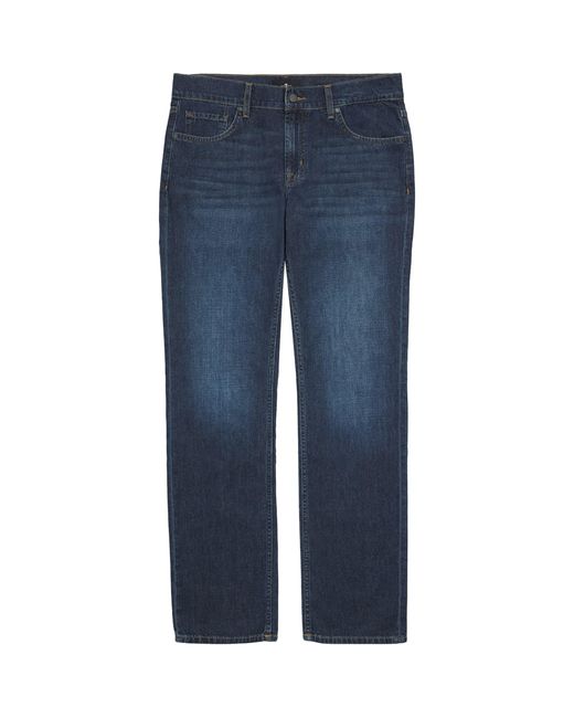 7 For All Mankind Blue The Straight Jeans for men
