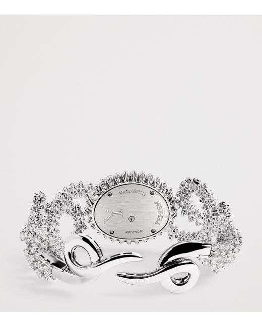 YEPREM White And Diamond Y-Memento Watch
