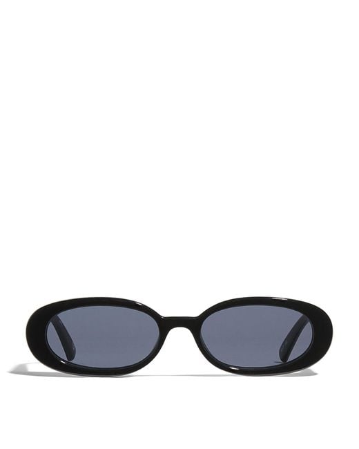 Le Specs Blue Oval Outta Love Sunglasses