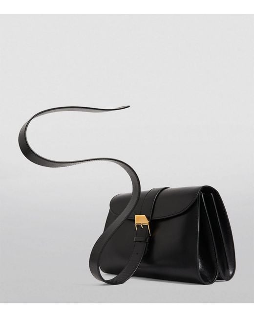ベルト The Row Isla Bag in Leather Black The Row Isla Leather Clutch in Black | Lyst