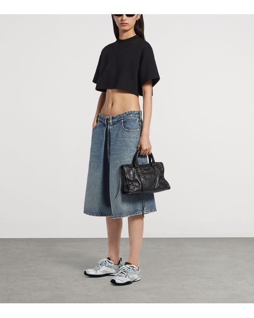 Balenciaga White Radar Gradient Lines Sneakers