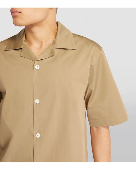 Rohe Natural Short-sleeve Shirt for men
