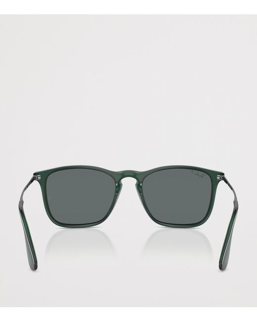 Ray-Ban Gray Square Chris Sunglasses