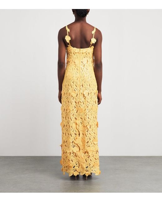Jonathan Simkhai Metallic Embroidered Sequin Marenna Maxi Dress