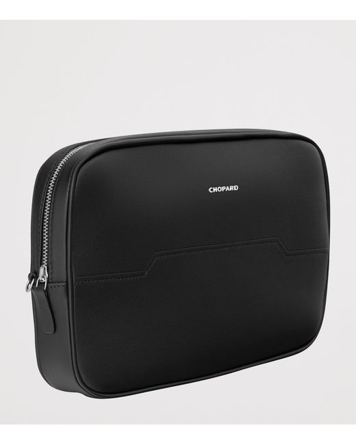Chopard Black Small Leather Clutch Bag