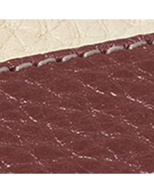 Aspinal Red Leather Union Jack Bifold Wallet for men