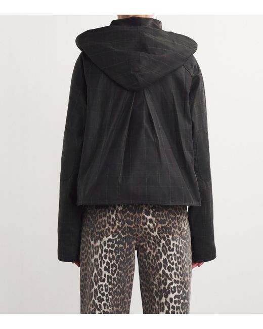 Barbour Ganni Printed Wax Anorak Smock