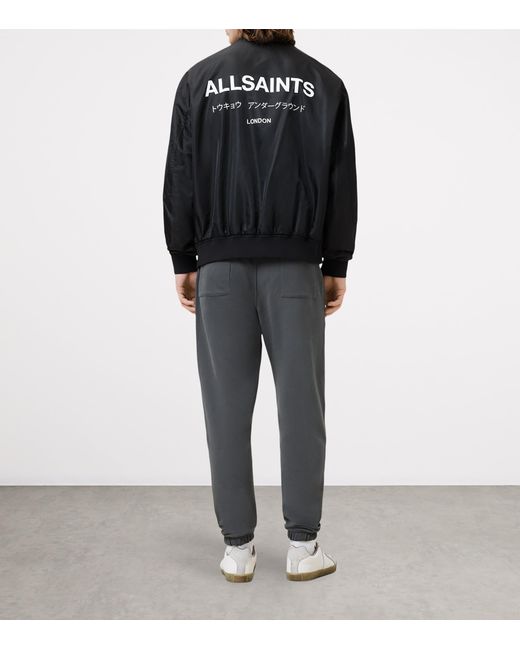 AllSaints Gray Raven Sweatpants for men