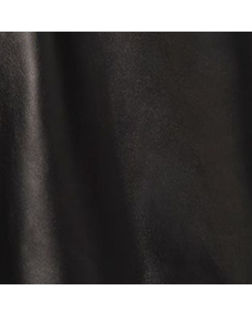 Burberry Black Leather Jumpsuit