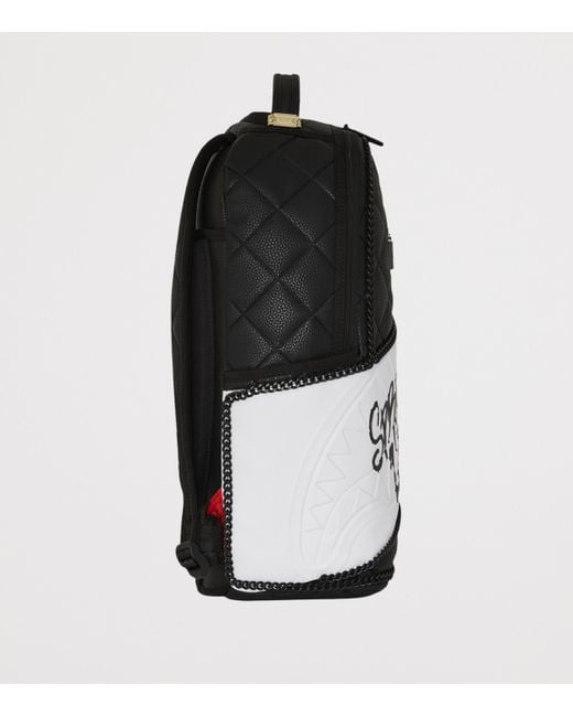Sprayground Black Hello My Name Is Anniversary Backpack