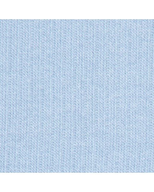 Balenciaga Blue Cotton-Blend Logo Socks for men