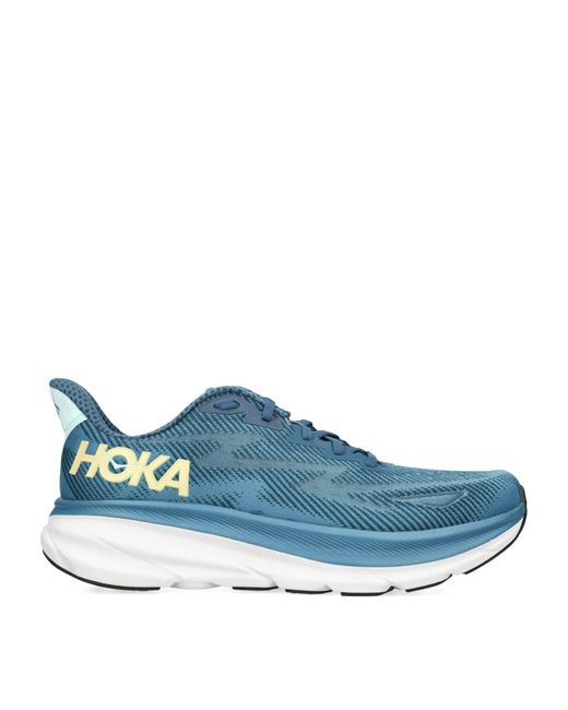 Hoka One One Blue Clifton 9 Running Sneakers for men