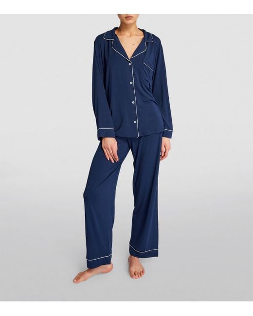 Eberjey Blue Gisele Pyjama Set