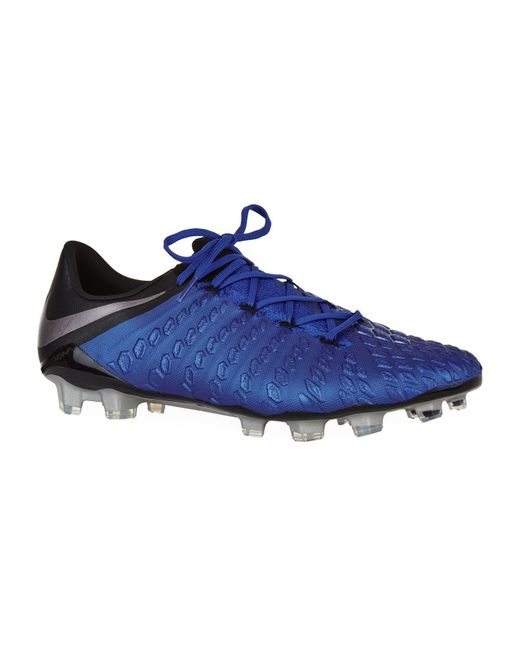 Nike Hypervenom 3 Elite Football Boots in Blue for Men | Lyst UK