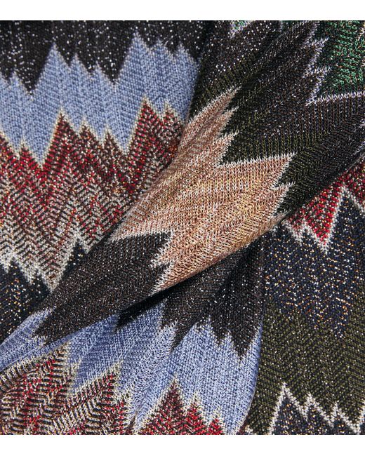 Missoni Gray Snake Flared Trousers