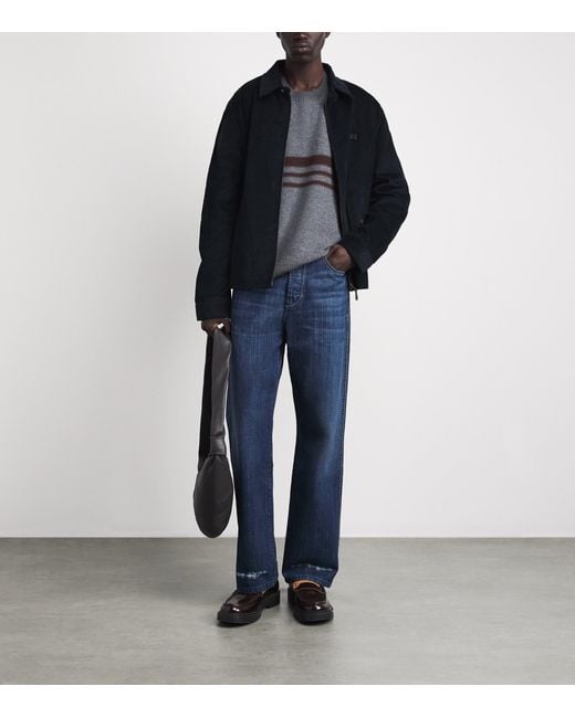 Wales Bonner Blue Studio Straight Jeans for men