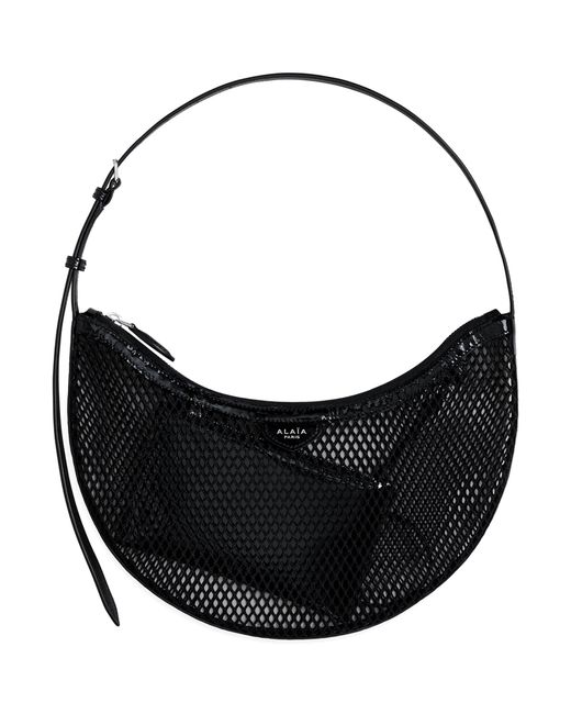 Alaïa Black Small Demi Lune Shoulder Bag