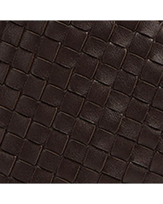 Bottega Veneta Black Lambskin Veneto Cross-Body Bag for men