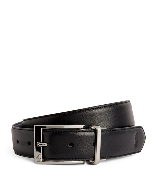 Polo Ralph Lauren Black Leather Reversible Belt for men