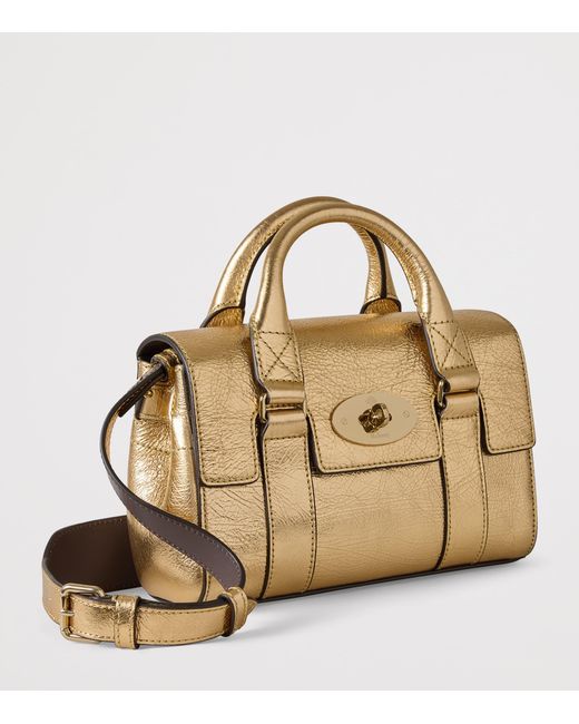 Mulberry Metallic Mini Bayswater Cross-Body Bag