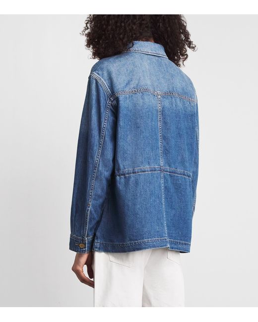 PAIGE Blue Denim Clarke Overshirt
