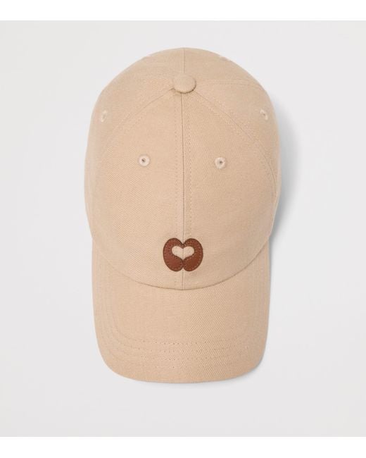 Maje Natural Logo Baseball Cap