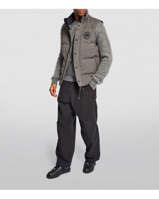 Canada Goose Garson Gilet in Grey for Men Lyst UK