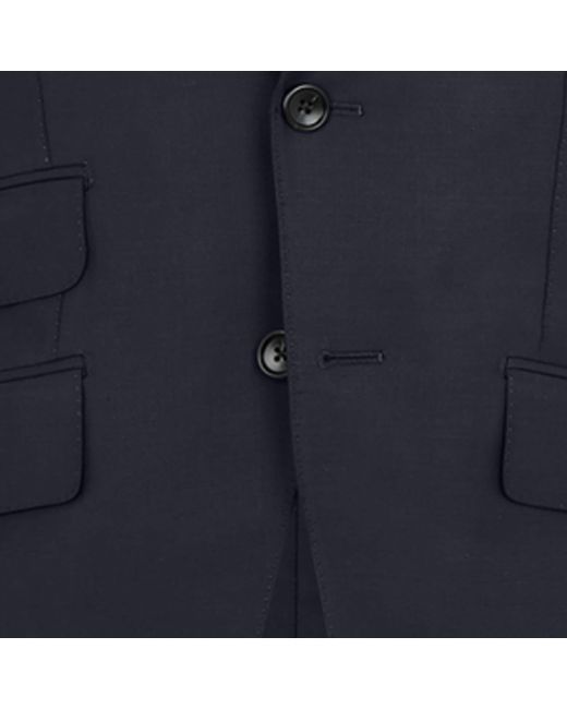Tom Ford Blue Stretch-Wool O'Connor 2-Piece Suit for men