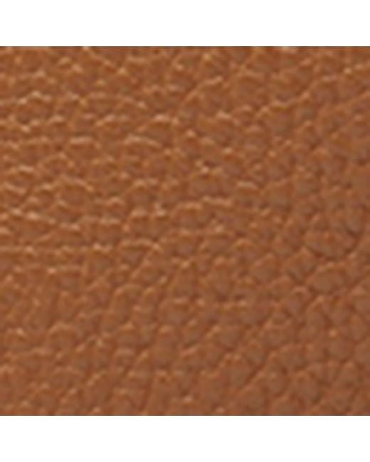 Aspinal Brown Large Leather Soho East West Cross-Body Pouch