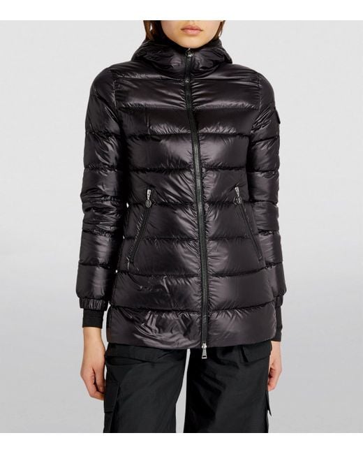 Moncler Black Down-Filled Glements Short Parka